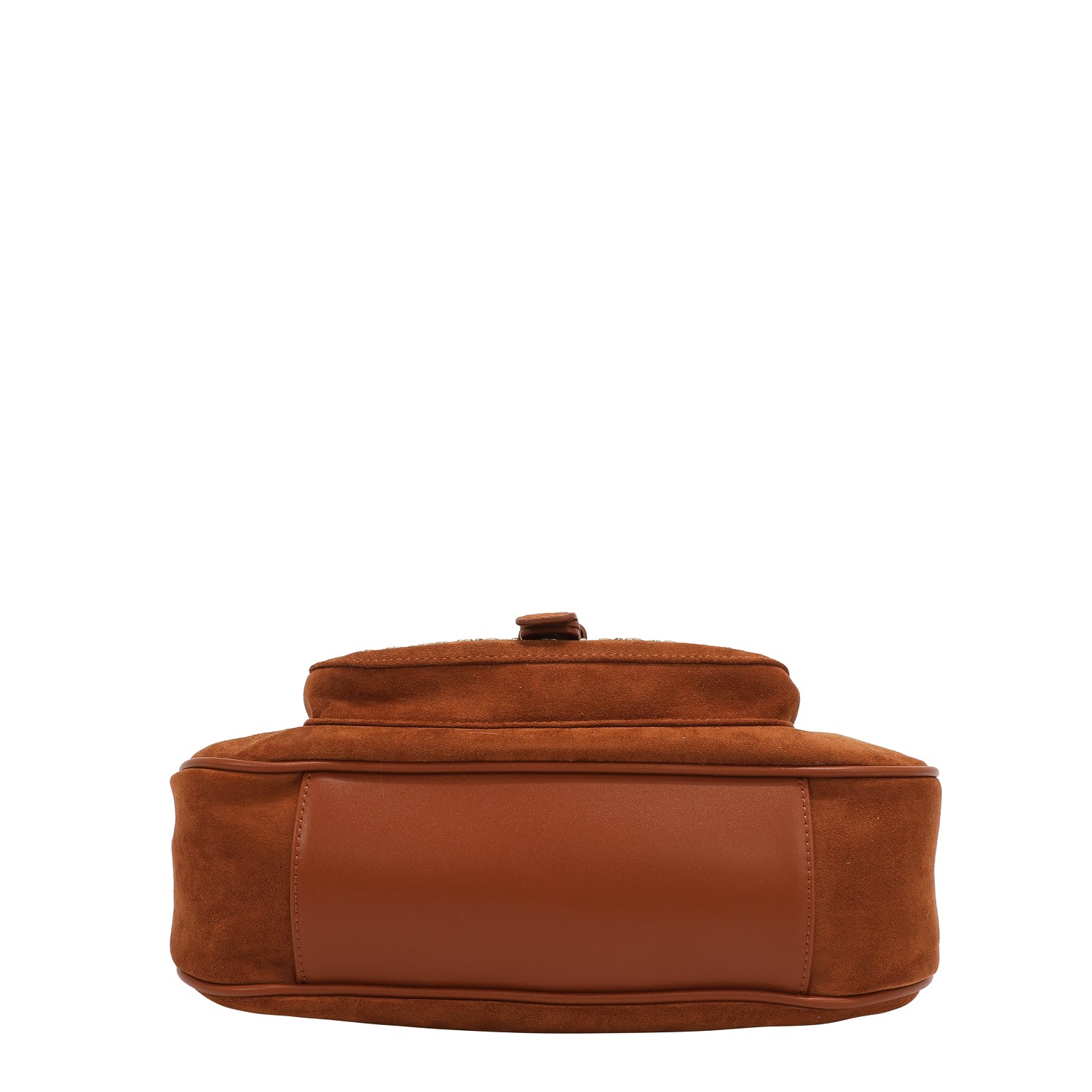 SAC BANDOULIÈRE AVEC DESIGN FLORAL (MARRON)