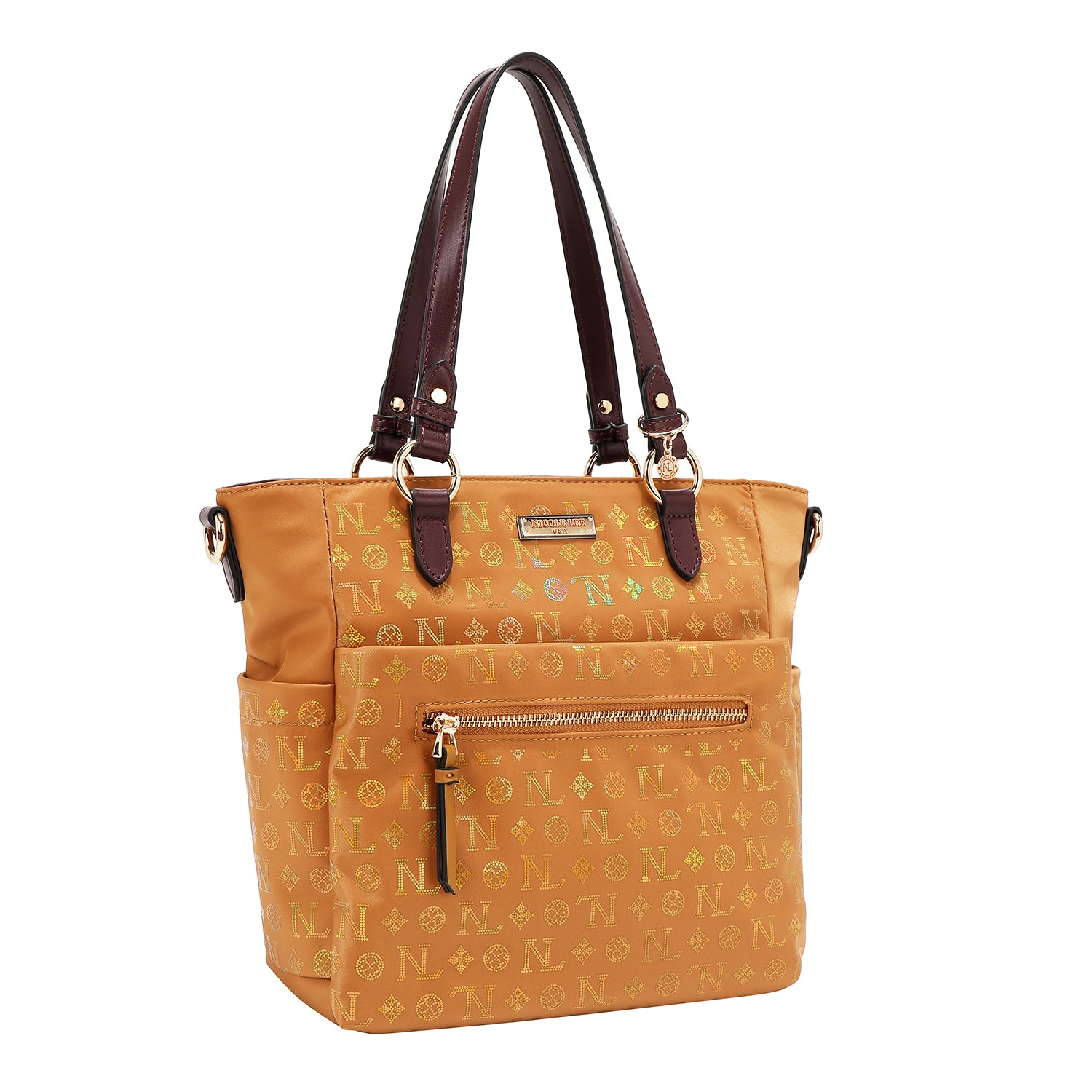 SAC À MAIN MONOGRAMME (CAMEL)