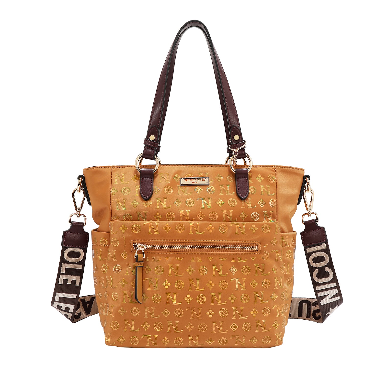 SAC À MAIN MONOGRAMME (CAMEL)