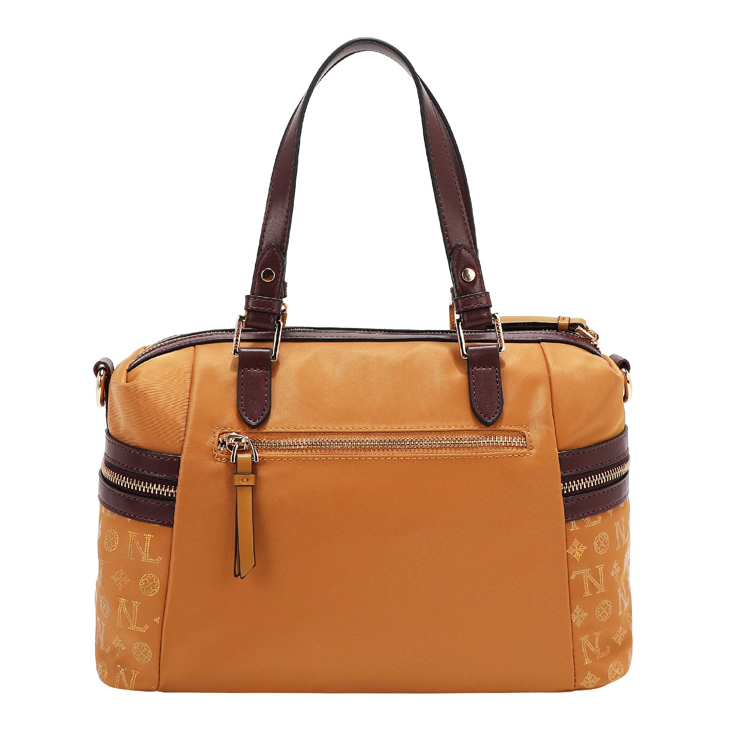 SAC CARTABLE AVEC LOGO MONOGRAMME (CAMEL)