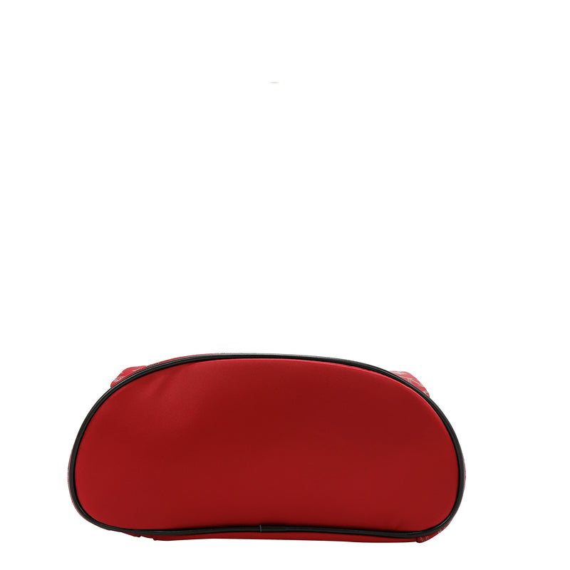 MOCHILA CON LOGOTIPO MONOGRAMA (ROJO)