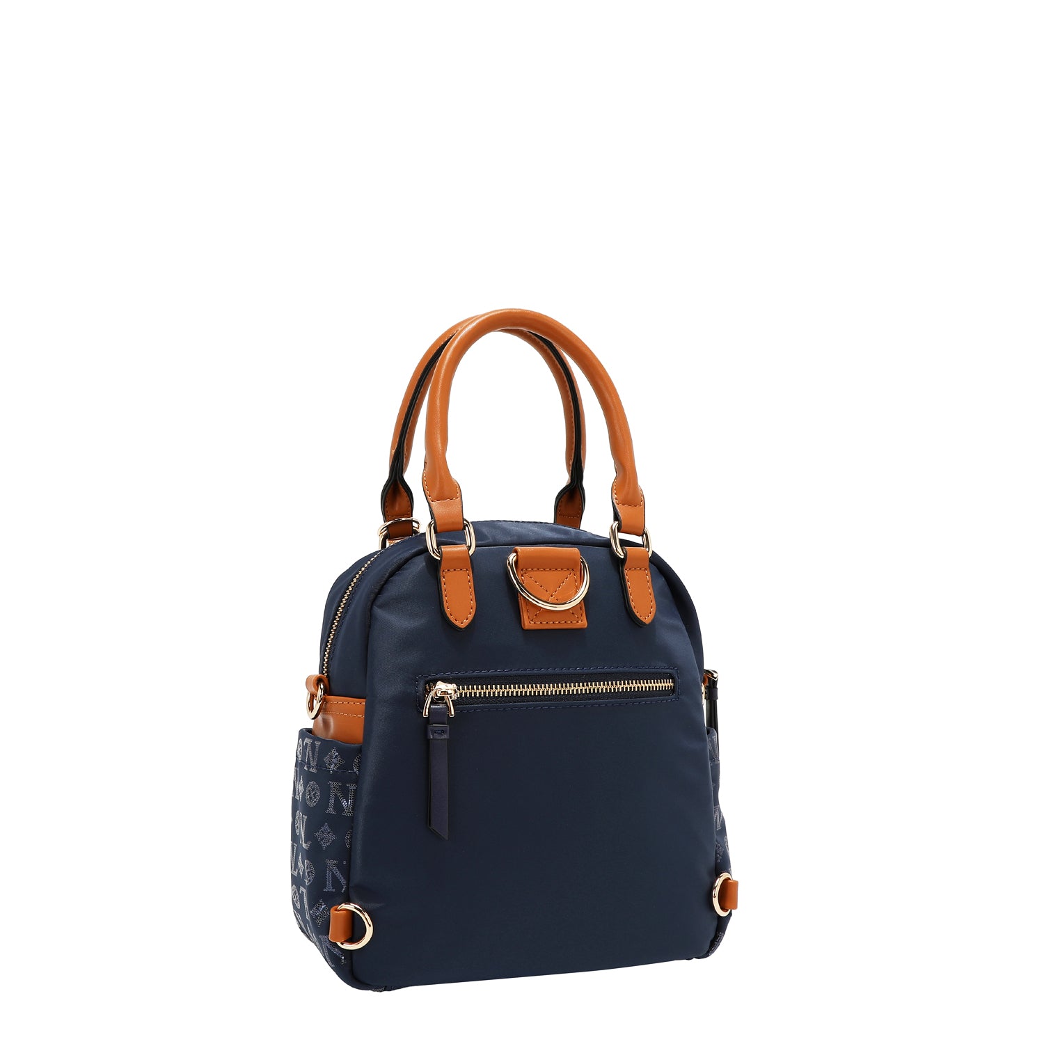 SAC POLYVALENT AVEC LOGO MONOGRAMME (BLEU)
