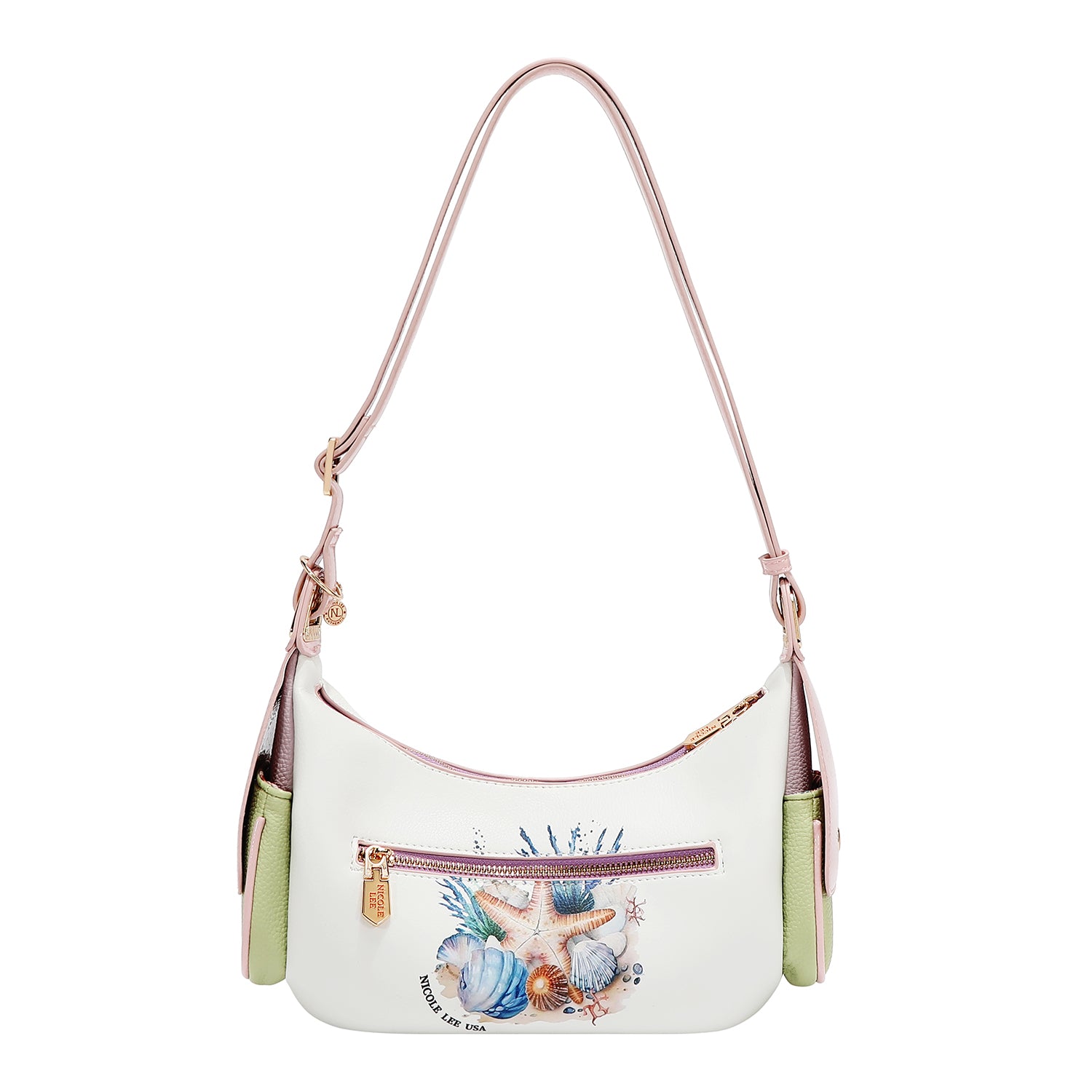BOLSO MENSAJERO NICOLE OCEAN (BLANCO)