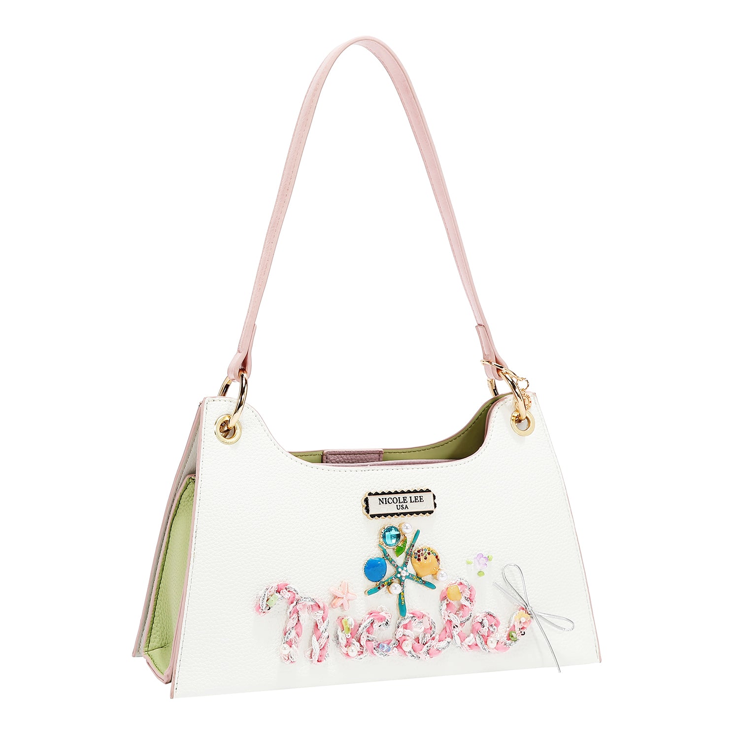 SAC BANDOULIÈRE NICOLE OCEAN (BLANC)