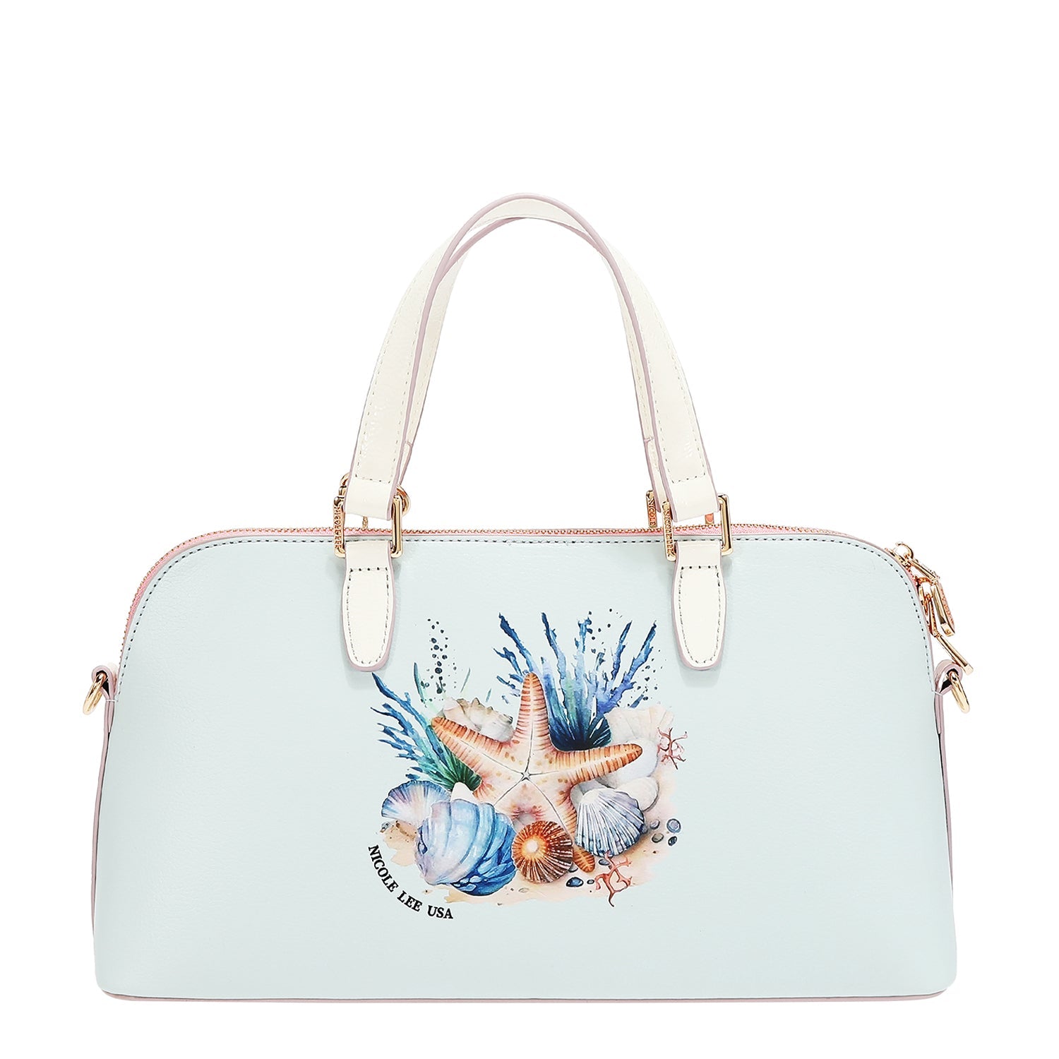 SAC À MAIN NICOLE OCEAN DOME (BLEU)