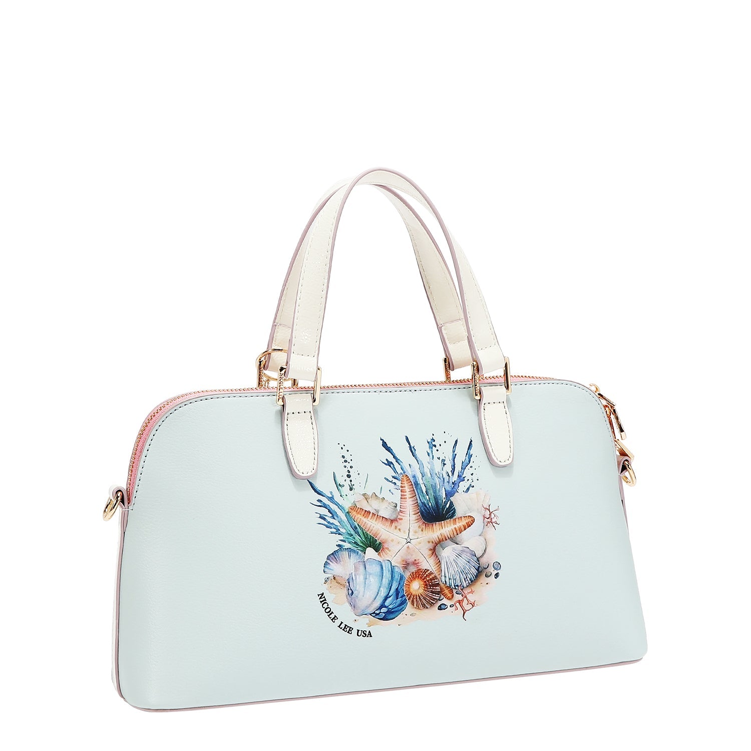 SAC À MAIN NICOLE OCEAN DOME (BLEU)