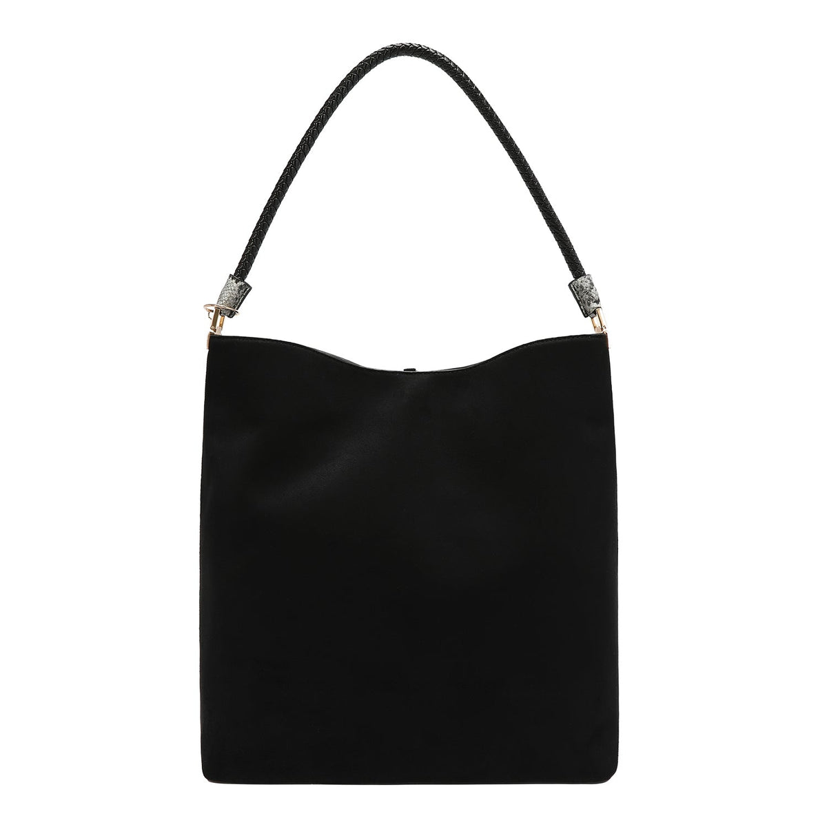 BORSA BOHO CON BORCHIE (NERO)