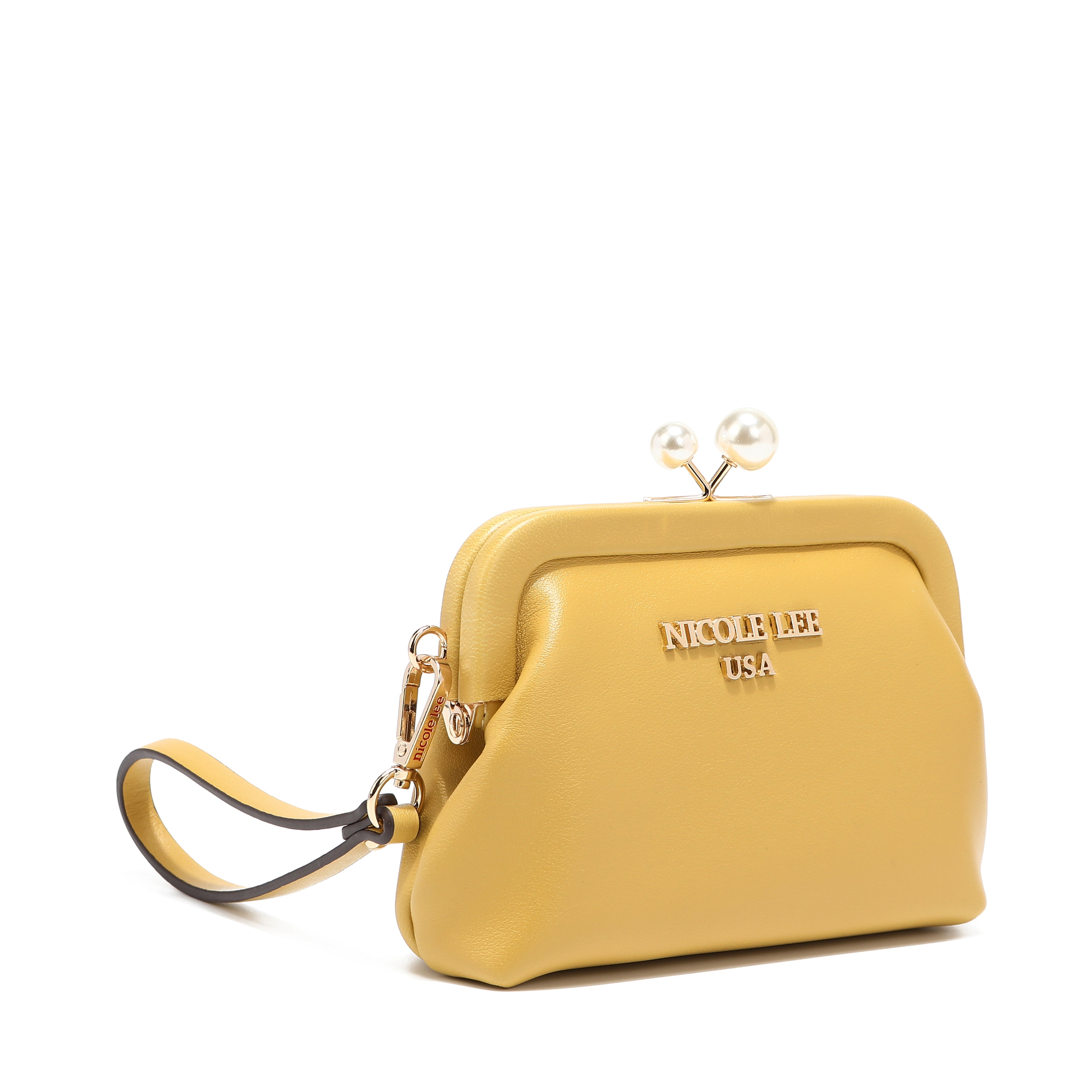 PORTE-MONNAIE CHELSEA PERLE (JAUNE)