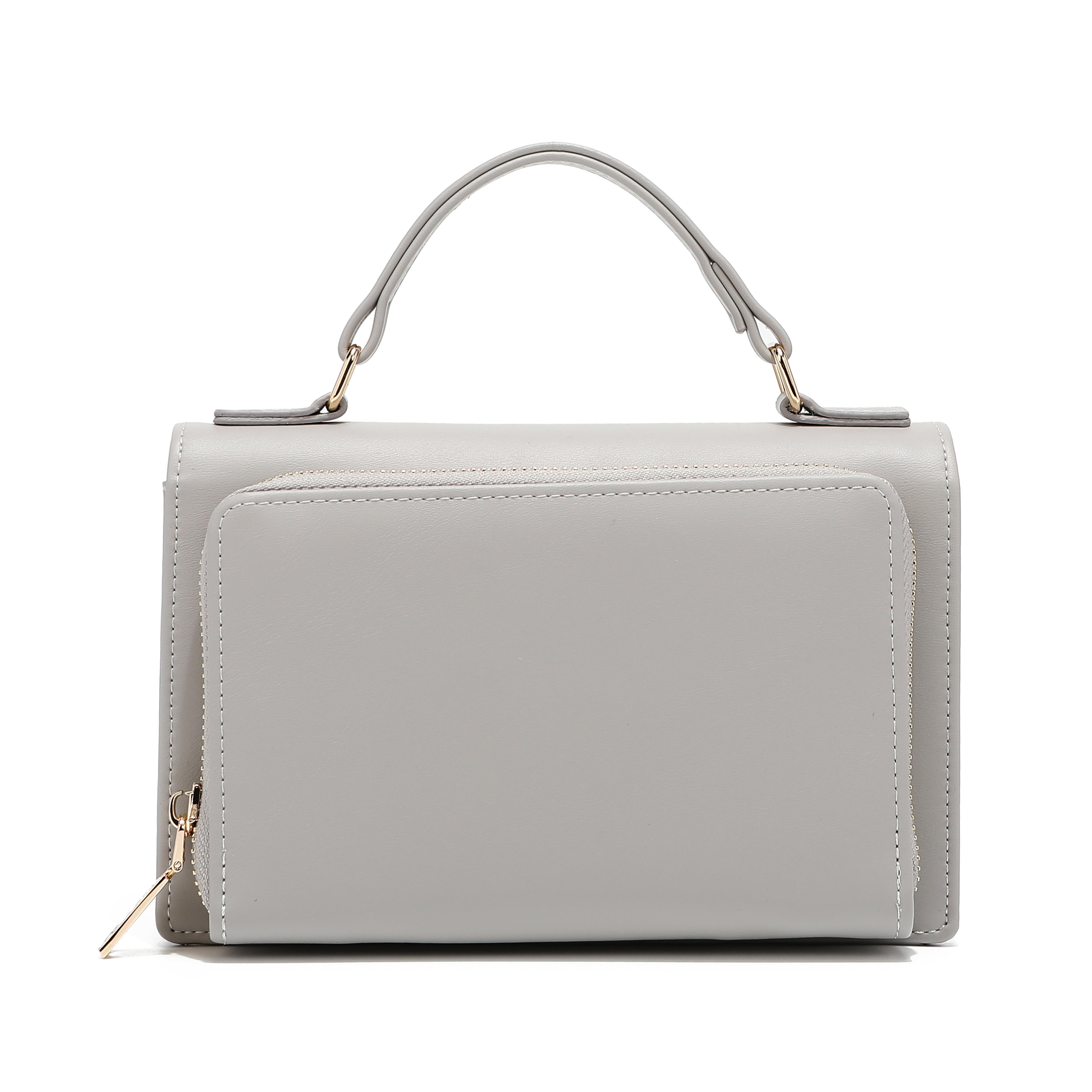 REMI GRAY CROSSBODY WALLET