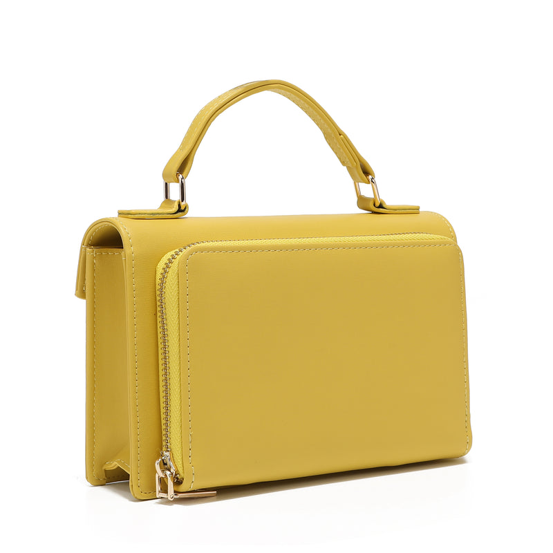 CARTERA BANDOLERA REMI AMARILLO