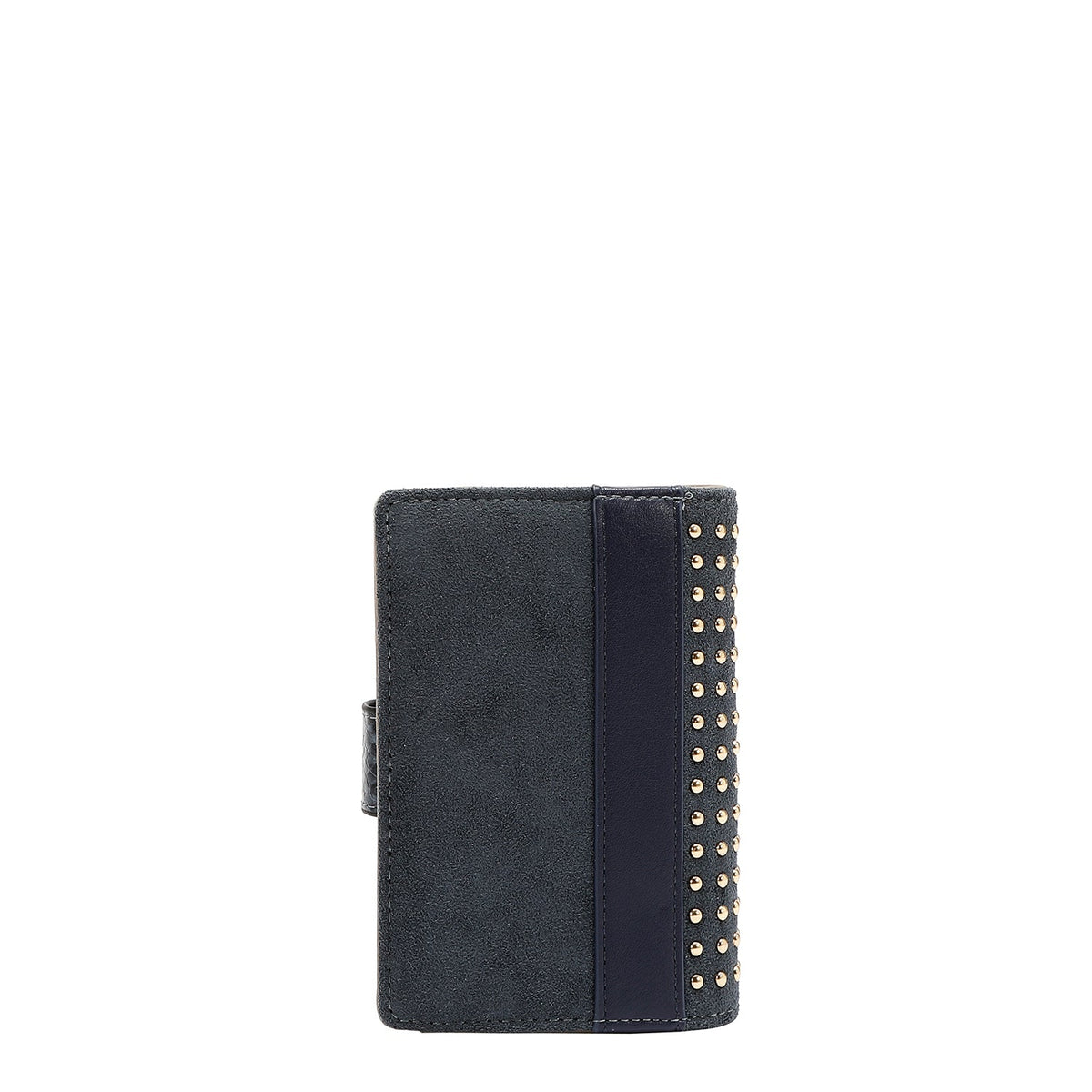 CARTERA GLAM CON TACHUELAS (AZUL)