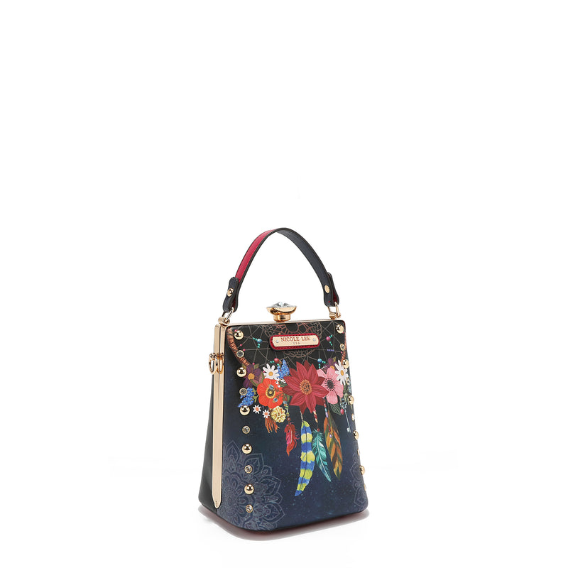 BOLSO CON DIAMANTE PEQUEÑO (DREAM COMES TRUE)