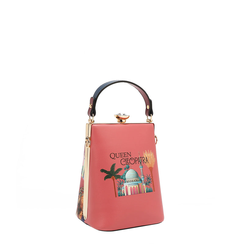 BOLSO CON DIAMANTE PEQUEÑO (QUEEN CLEOPATRA)