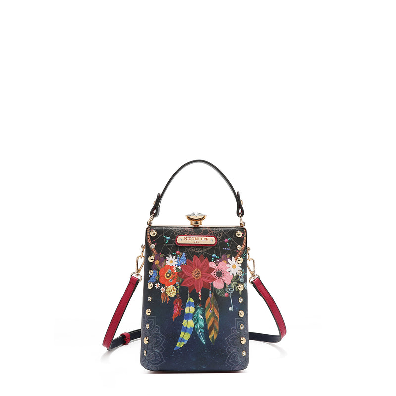 BOLSO CON DIAMANTE PEQUEÑO (DREAM COMES TRUE)