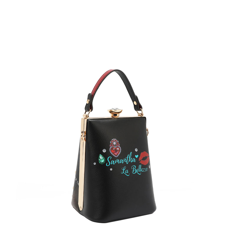 BOLSO CON DIAMANTE PEQUEÑO (SAMANTHA LA BELLEZA)