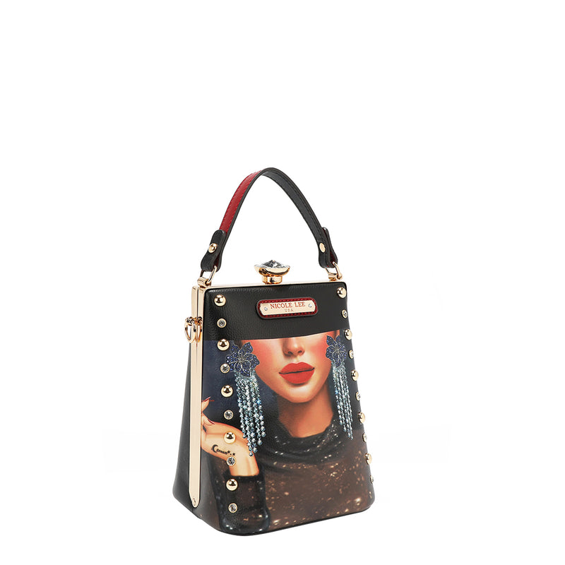 BOLSO CON DIAMANTE PEQUEÑO (SAMANTHA LA BELLEZA)