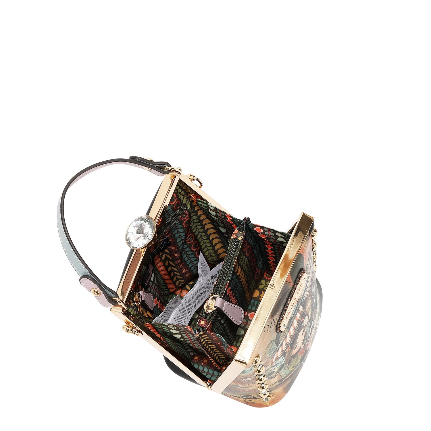 BOLSO CON DIAMANTE PEQUEÑO (VIRTUAL FRIEND)