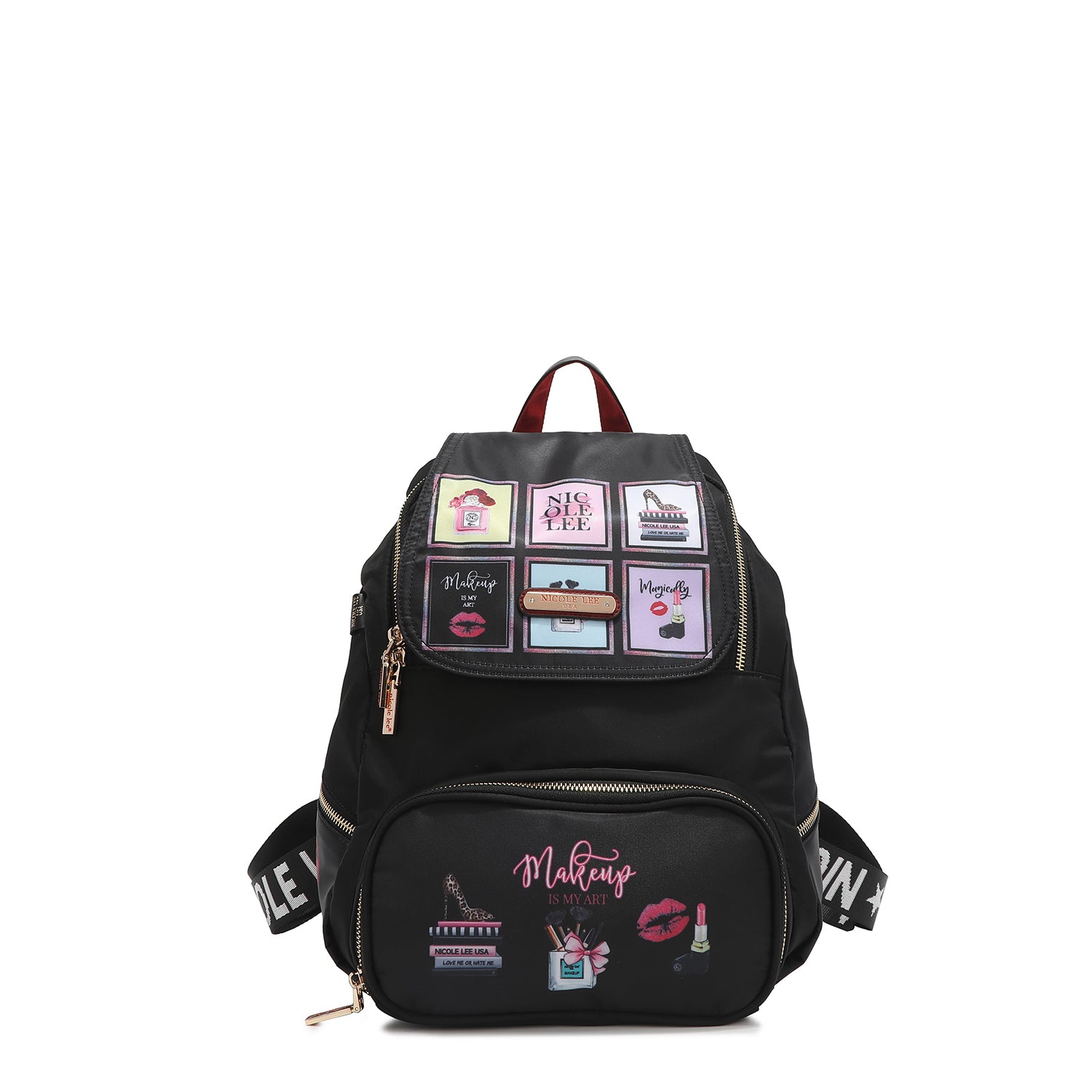 MOCHILA MULTIUSOS DE NAILON "BUTTER FLOWER"