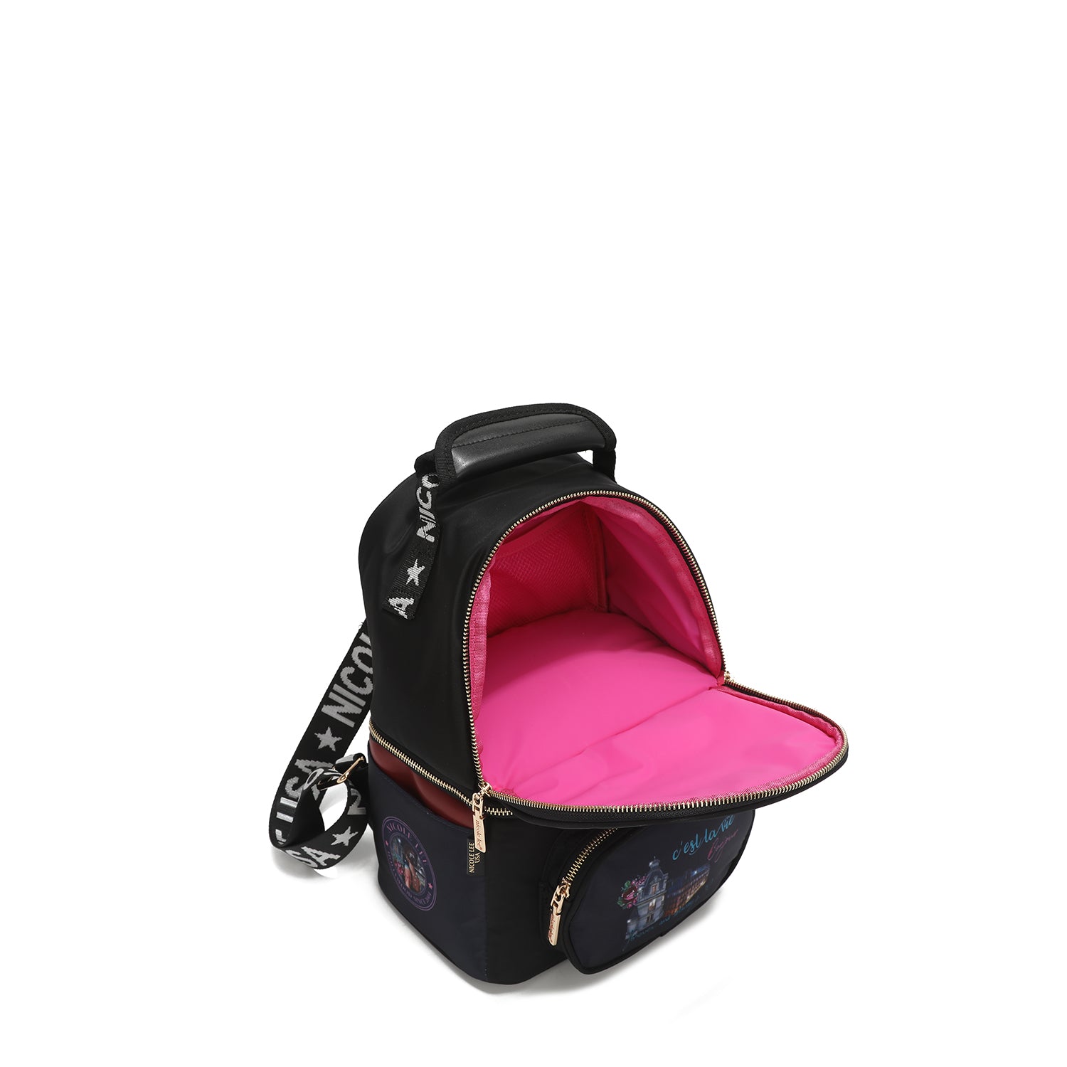 Double platform backpack