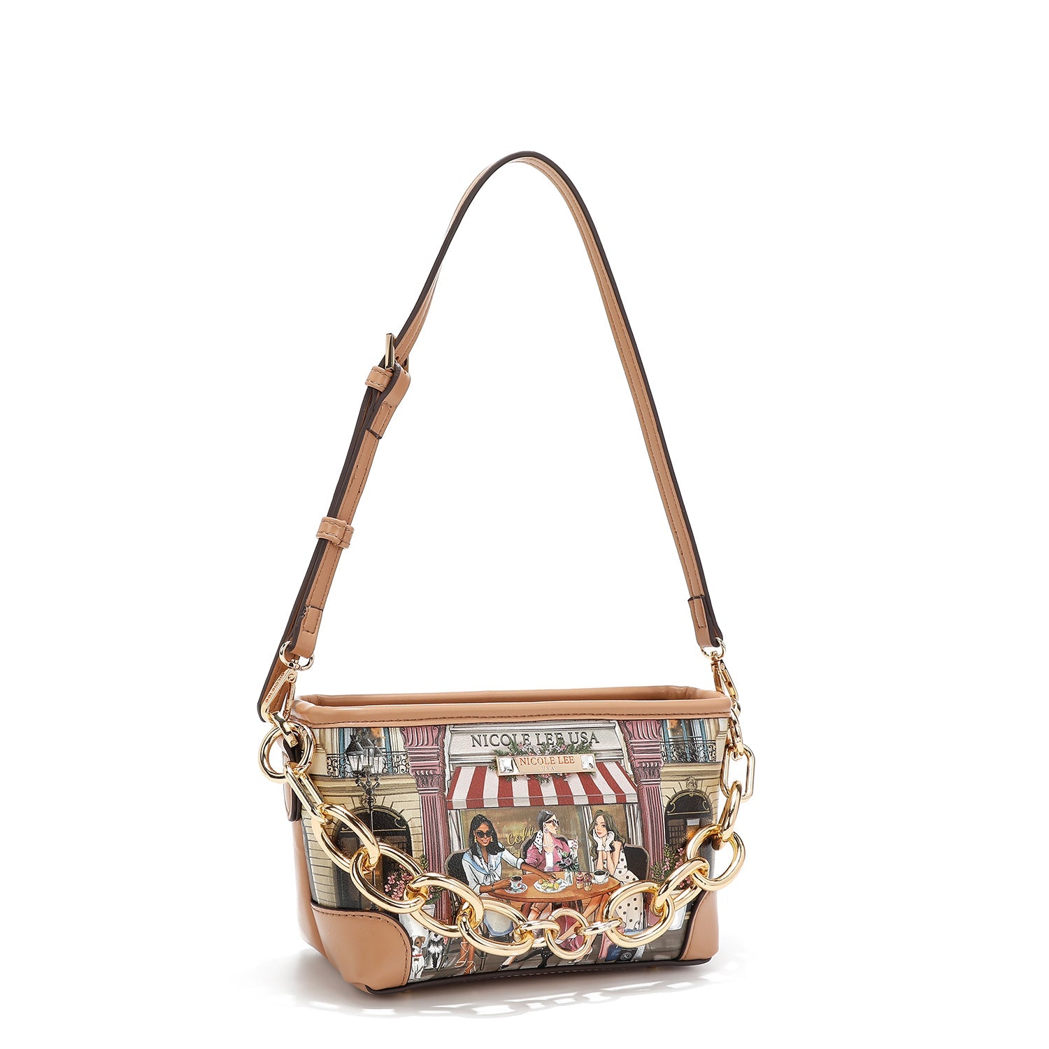 SMALL HANDBAG WITH CHAIN <tc>SISTERS SECRET</tc>