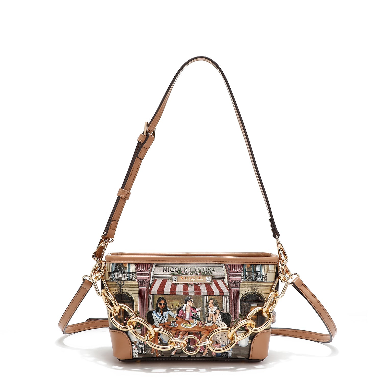 SMALL HANDBAG WITH CHAIN <tc>SISTERS SECRET</tc>