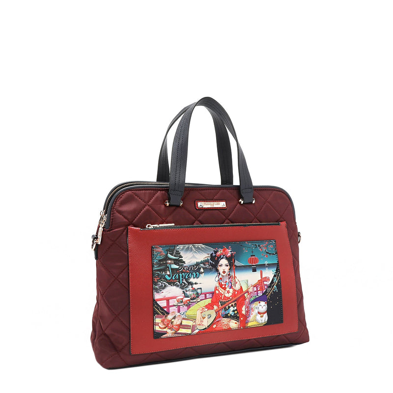 PADDED LAPTOP BAG (<tc>AKIKO LA BELLEZA</tc>)