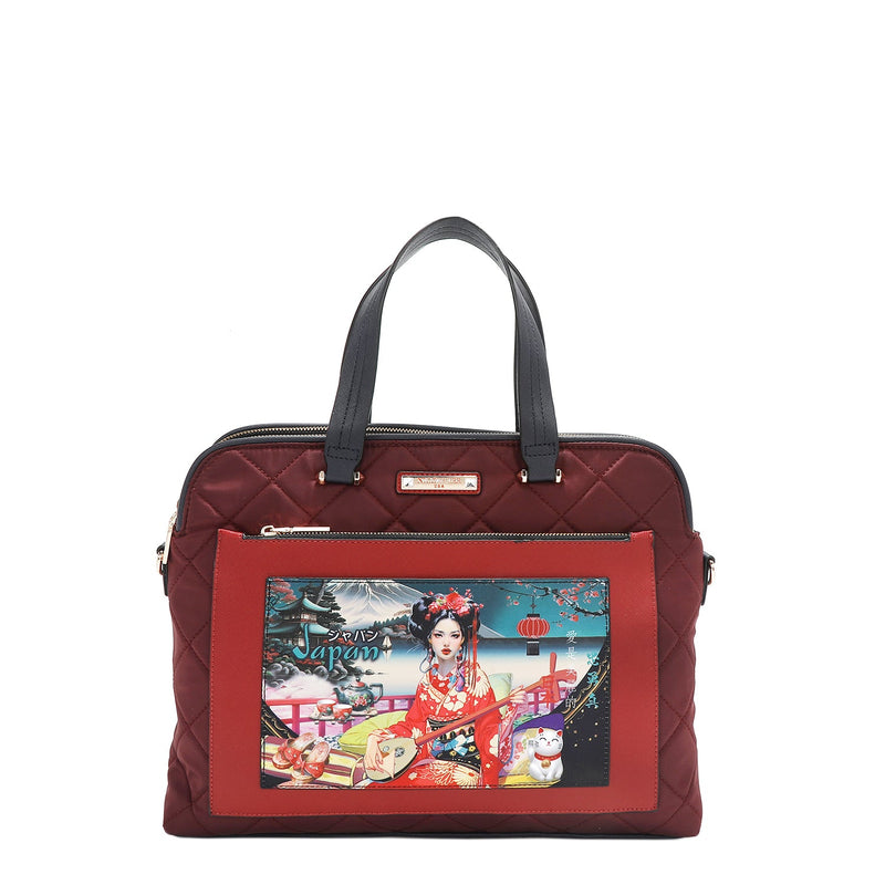 PADDED LAPTOP BAG (<tc>AKIKO LA BELLEZA</tc>)