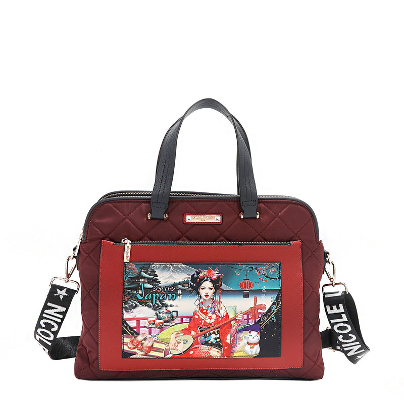 PADDED LAPTOP BAG (<tc>AKIKO LA BELLEZA</tc>)