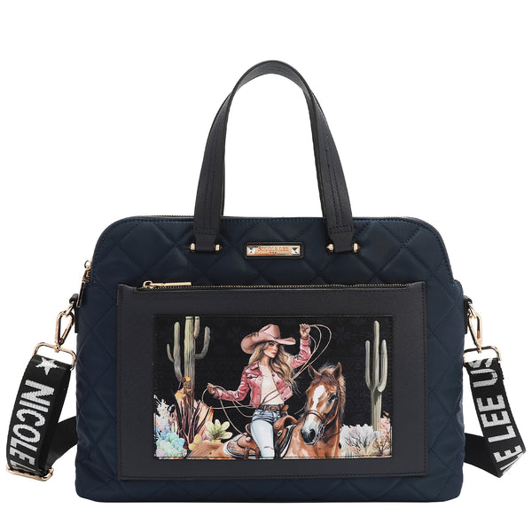BOLSO ACOLCHADO PARA PORTATIL (SOFIA MONTANA)