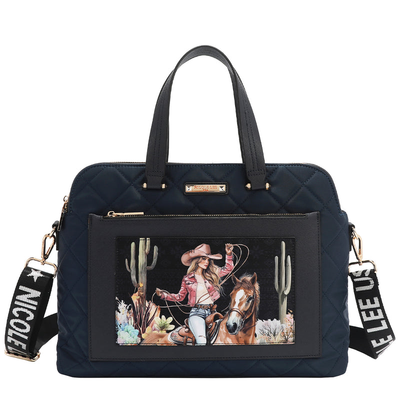 BOLSO ACOLCHADO PARA PORTATIL (SOFIA MONTANA)