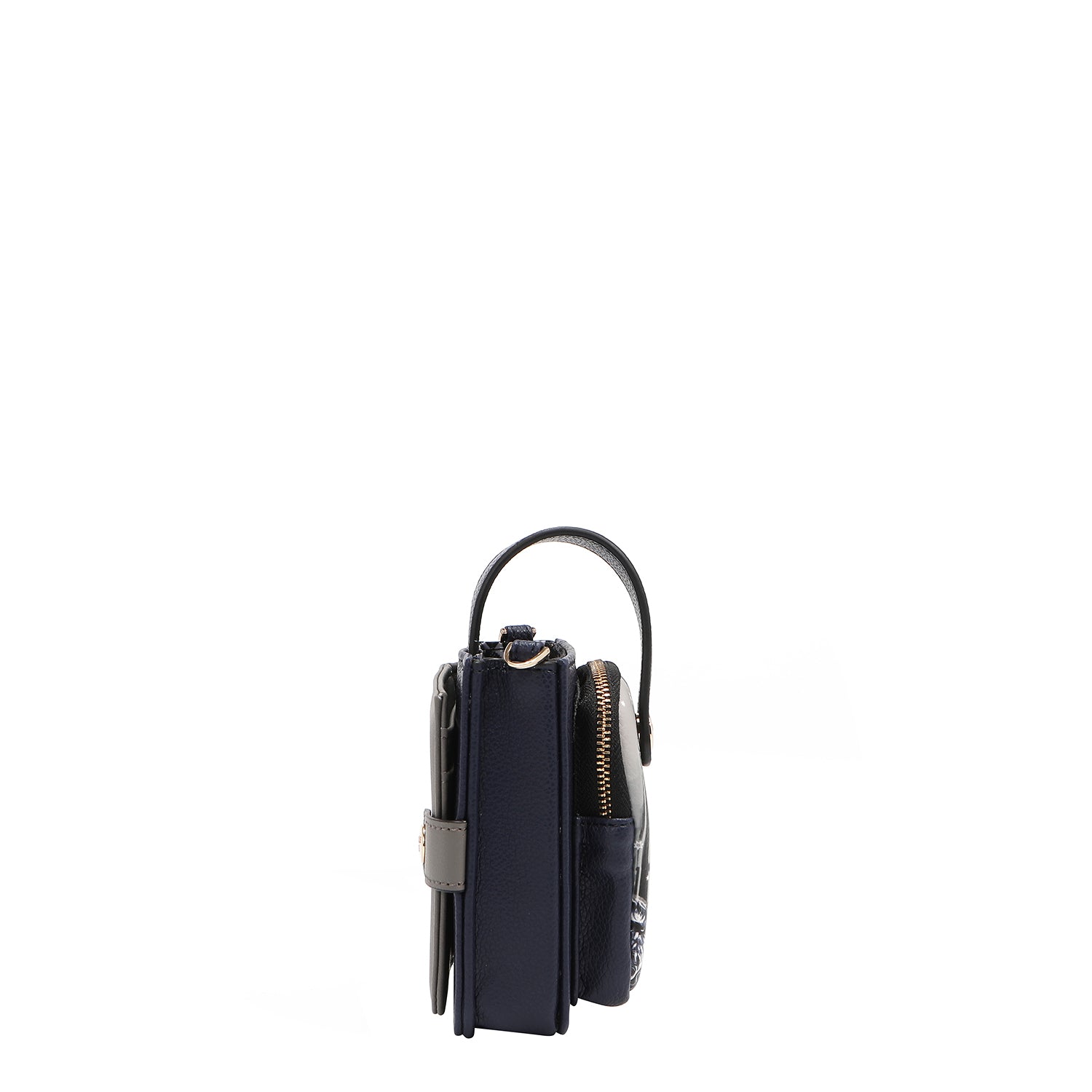 ÉTUI DE TÉLÉPHONE À BANDOULIÈRE AVEC SANGLE (<tc>MODA SNOWFLAKE</tc>)
