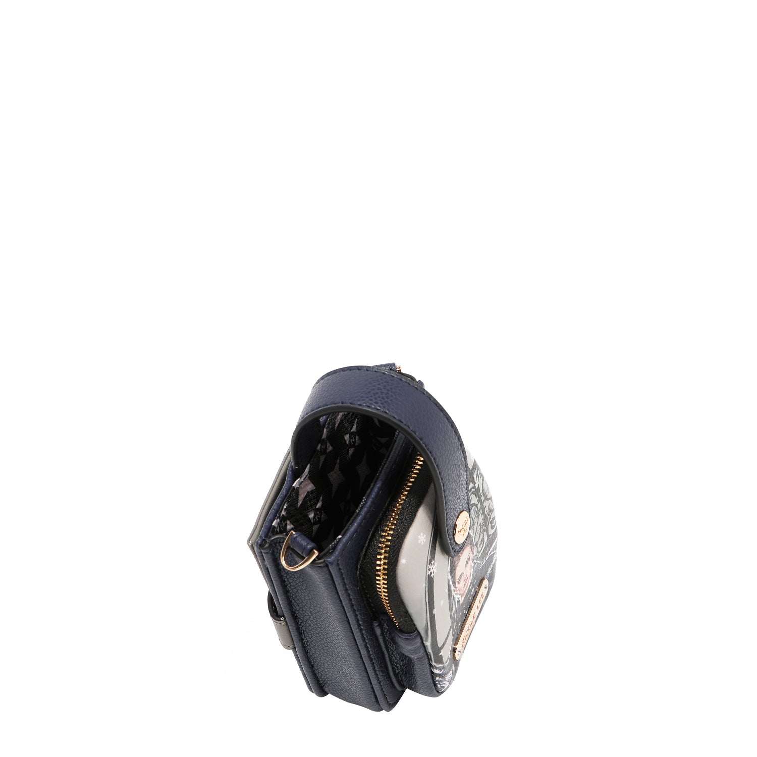 ÉTUI DE TÉLÉPHONE À BANDOULIÈRE AVEC SANGLE (<tc>MODA SNOWFLAKE</tc>)