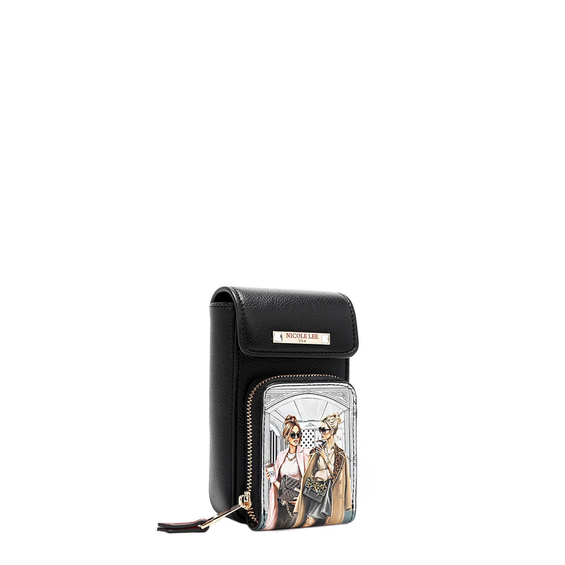 CROSSBODY PHONE CASE WITH FLAP (<tc>LADIES NIGHT OUT</tc>)