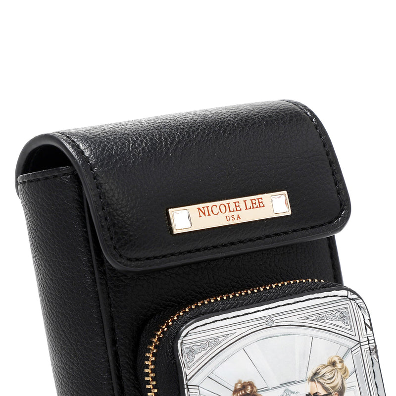 CROSSBODY PHONE CASE WITH FLAP (<tc>LADIES NIGHT OUT</tc>)