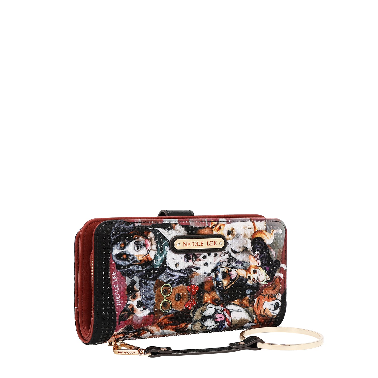 CARTERA PLEGABLE CON LA FIRMA DE NL CON CORREA (BEST SMILE)