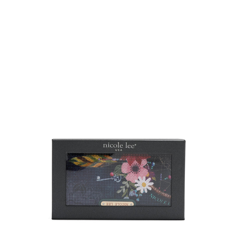 CARTERA PLEGABLE CON LA FIRMA DE NL CON CORREA (DREAM COMES TRUE)