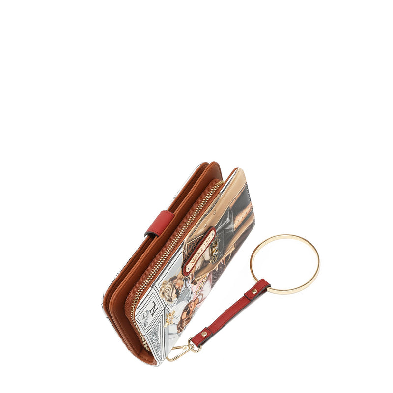 NL SIGNATURE FOLDING WALLET WITH STRAP (<tc>LADIES NIGHT OUT</tc>)