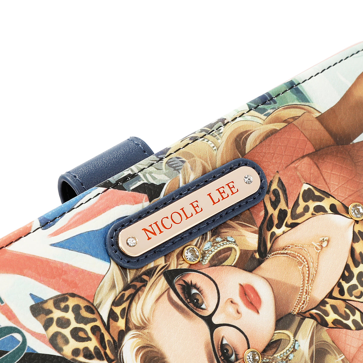 CARTERA IMPRESA FASHION  (LONDON EYE - NEGRO)