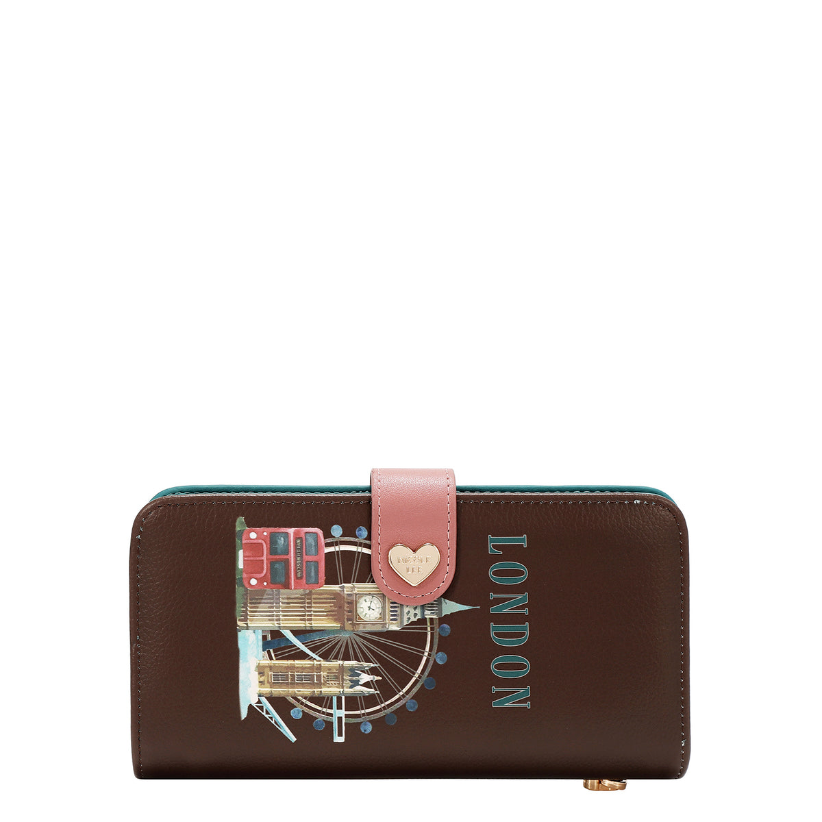CARTERA IMPRESA FASHION  (LONDON EYE - MARRON)