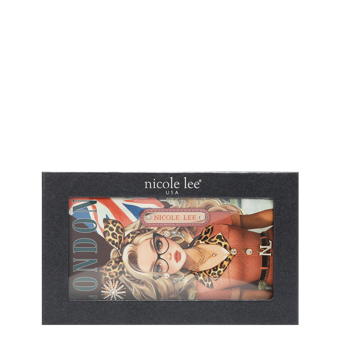 CARTERA IMPRESA FASHION  (LONDON EYE - MARRON)