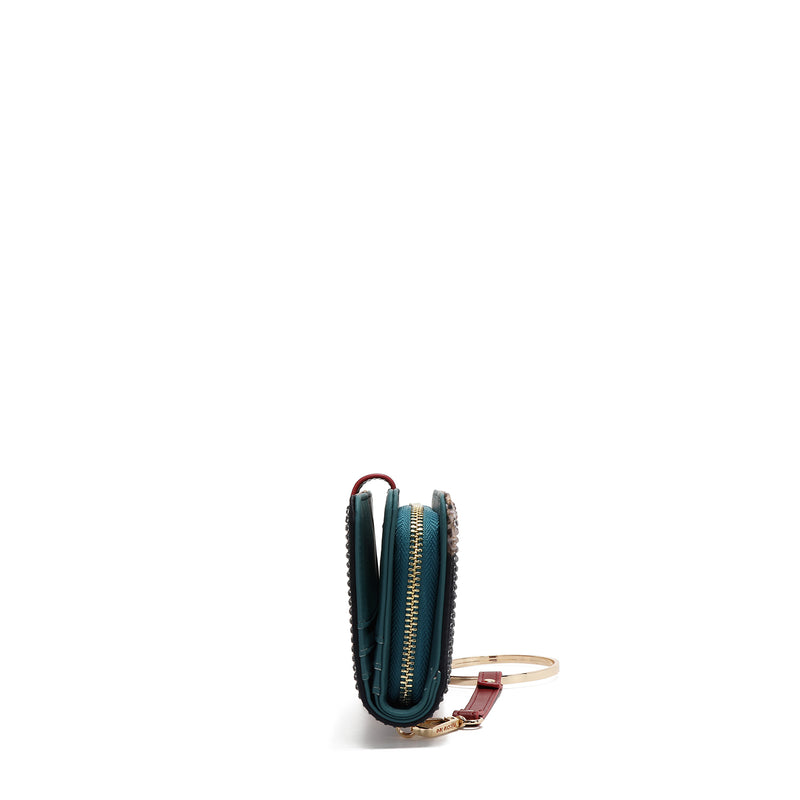 CARTERA PLEGABLE CON LA FIRMA DE NL CON CORREA (QUEEN CLEOPATRA)