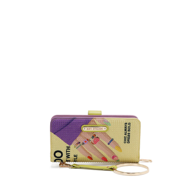 Folding portfolio with the NL firm with Correa (Nail Polish)