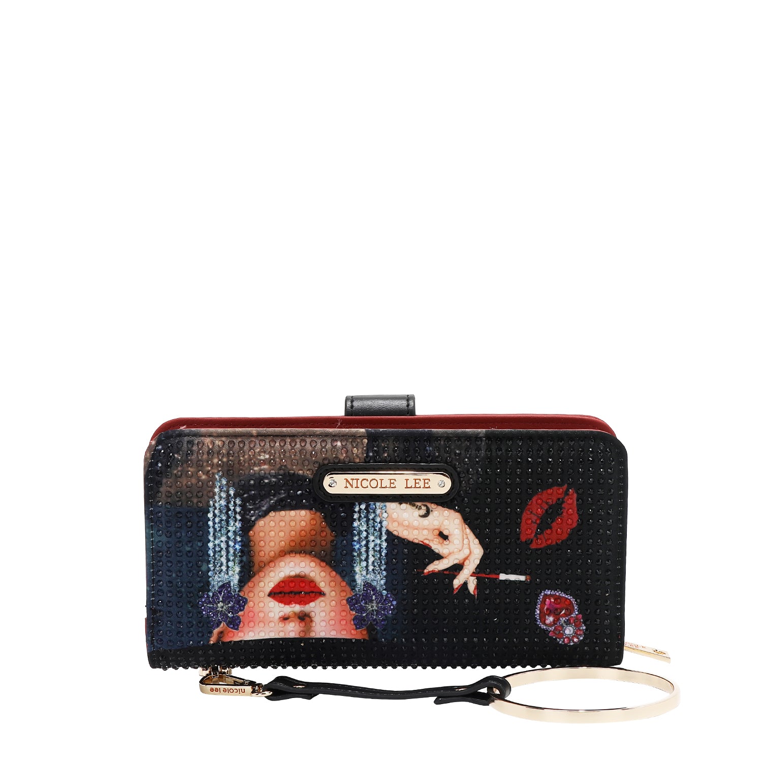 NL SIGNATURE FOLDABLE WALLET WITH STRAP (<tc>SAMANTHA LA BELLEZA</tc>)