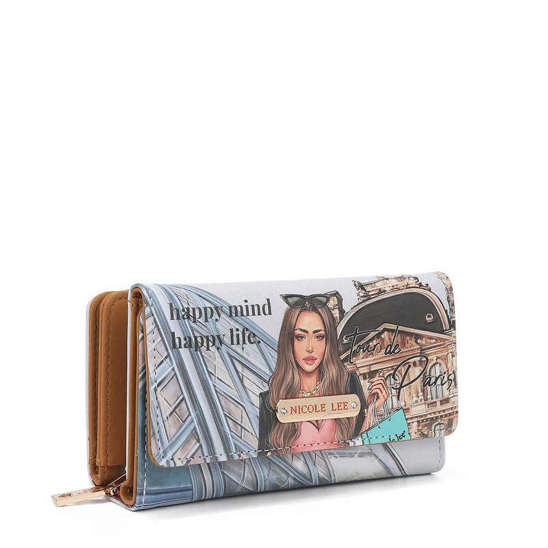 CARTERA DE 3 PLIEGUES SILVANA