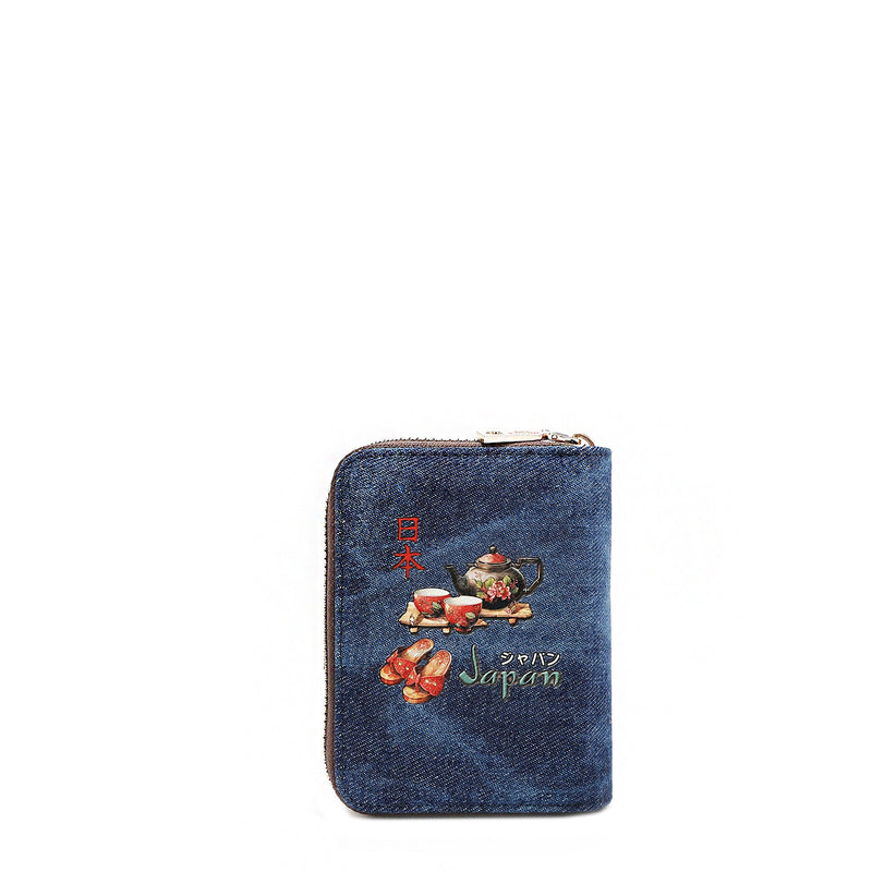 DENIM HEART FOLDABLE WALLET (<tc>LADIES NIGHT OUT</tc>)