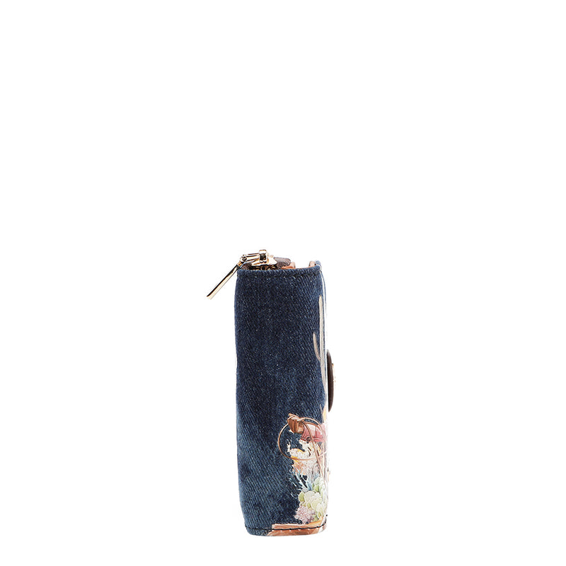 CARTERA PLEGABLE CORAZÓN DE DENIM (SOFIA MONTANA)