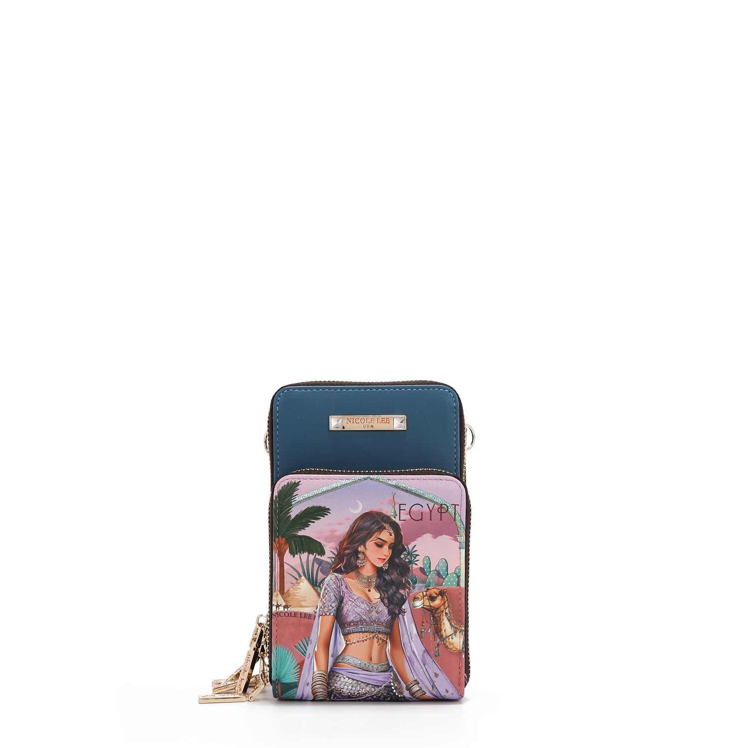 SAC À BANDOULIÈRE MULTIFONCTIONNEL POUR TÉLÉPHONE MOBILE (<tc>QUEEN CLEOPATRA</tc>)