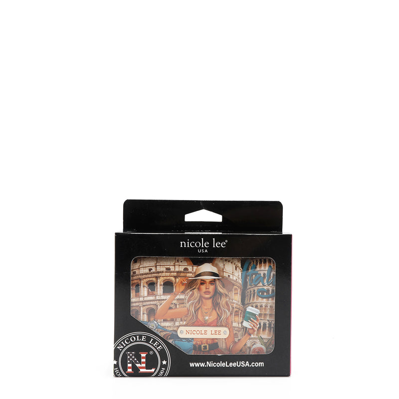 CARTERA TRIFOLD AGUSTINA (MARTHA TRAVELS ITALY)