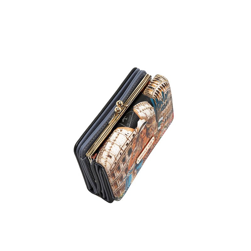 CARTERA TRIFOLD AGUSTINA (MARTHA TRAVELS ITALY)