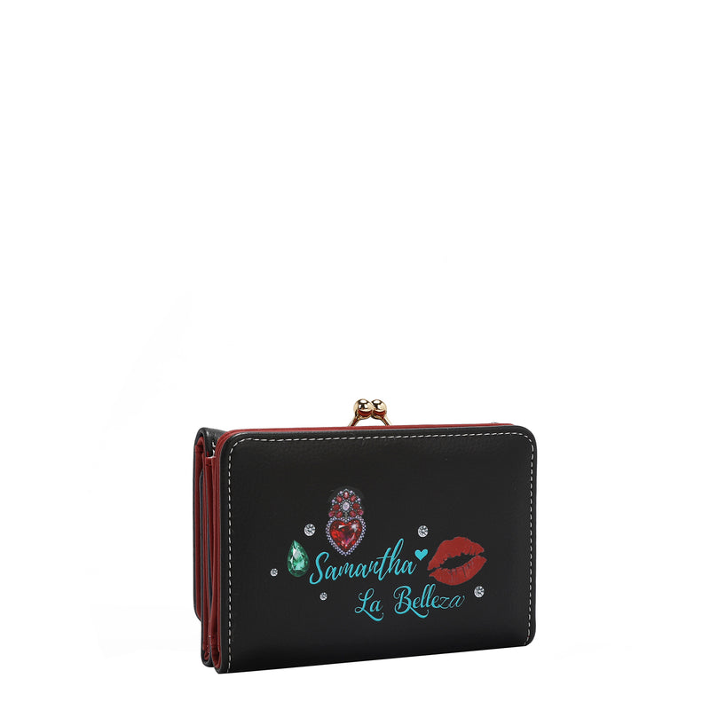 CARTERA TRIFOLD AGUSTINA (SAMANTHA LA BELLEZA)